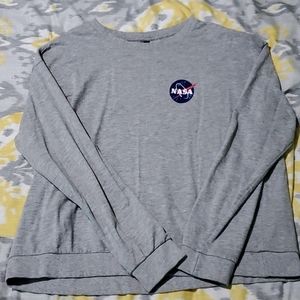 H&M long sleeve NASA sweater